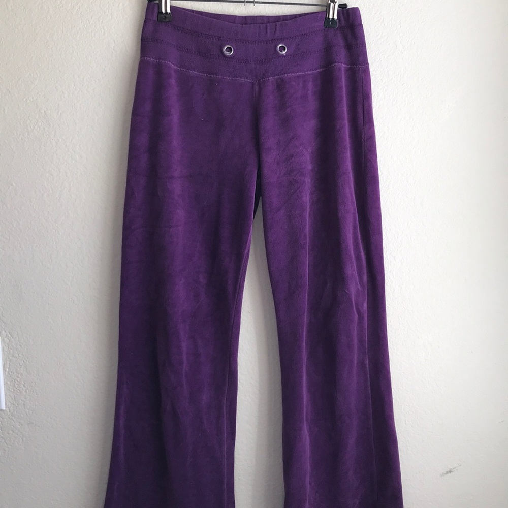 Purple Velour Pants